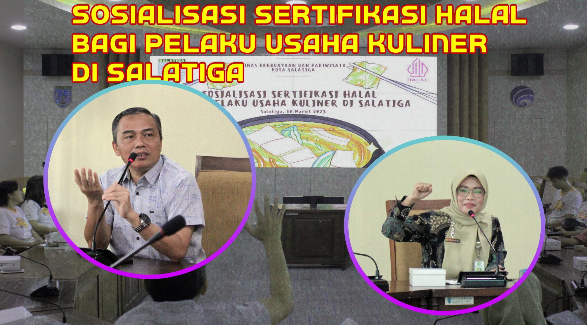 Pelaku usaha Kuliner Kaliombo Kediri dalam proses sertifikasi halal bersama ITS Surabaya